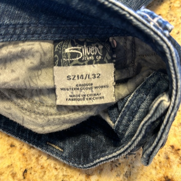 Suki Surplus Silver Bootcut Jeans - Picture 4 of 5